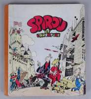 BD : Spirou et Fantasio dessin Jijé , éd. Dupuis - Spirou et l'aventure - EO 1948 album carré (Bon état général)