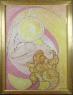 Tableau pastel -L'Envol- signé ANTOINE A-Anne-Marie Tableau pastel -L'Envol- signé ANTOINE A-Anne-Marie