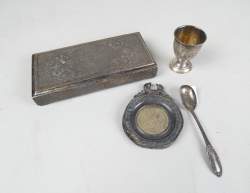 Argenterie : Lot d'objets en argent (acc) Argenterie : Lot d'objets en argent (acc)