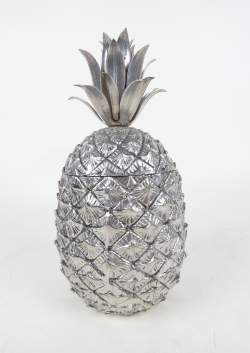 Objet : Seau à glaçons - ananas - monogrammé M\M MANETTI Mauro Objet : Seau à glaçons - ananas - monogrammé M\M MANETTI Mauro
