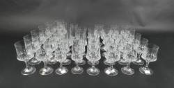 Verrerie : Service de verres en cristal de ZWIESEL Germany (37pcs) (micro ecl)