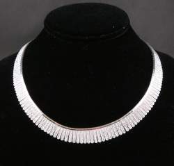 Bijou : Collier en or blanc 18K Bijou : Collier en or blanc 18K