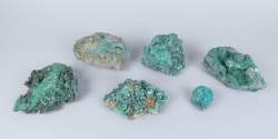 Collection minéraux : Lot de malachite brute Collection minéraux : Lot de malachite brute