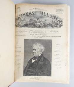Livre : L'Univers Illustré (8pcs) in - folio (usure , pt taches , dechirures) Rédacteur en chef Th.De Langeac : Tome 1&2 1881 , T1 1870 , 1871 , T1 1872 , T1&2 1873 , T1 1879 , T1&