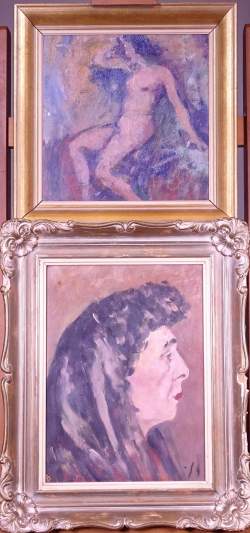 Tableau (2) signés CHAVEPEYER Hector Tableau (2) signés CHAVEPEYER Hector