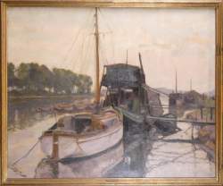 Tableau HST -Marine- attribué à DEGREEF Amédée