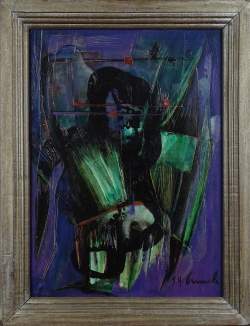 Tableau HSP -Composition- signé PERMEKE John Henri