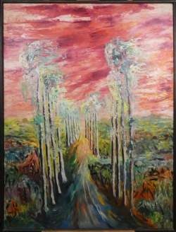 Tableau HSP - La traversée - daté 58 HERREGODTS Urbain