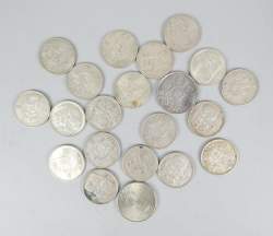 Collection de pièces de monnaie : beau lot en argent