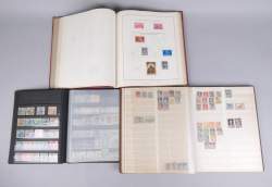 Collection de timbres : belges neufs et charniérés A VERIFIER , nombreux sont collés et du monde surtout oblitérés 