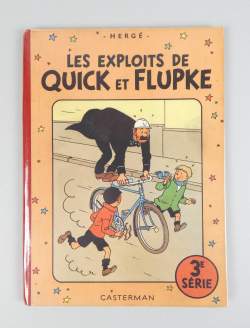 BD: Les exploits de Quick et Flupke Hergé: EO 3ème série en B3 1949 (noté 1950)