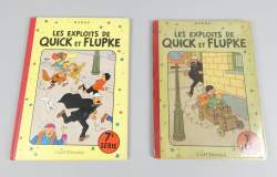 BD: Les exploits de Quick et Flupke Hergé: EO 1ère série en B2 1948 (noté 1949)