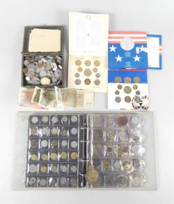 Collection de pièces de monnaie : beau lot en argent + pièces au kilo