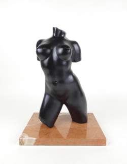 Sculpture d'après MAILLOL Aristide en bronze -Grand Torso- fondeur Ebano