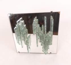 Luminaire : Applique en verre (pt acc dans un coin) designer VAN OYEN Willem