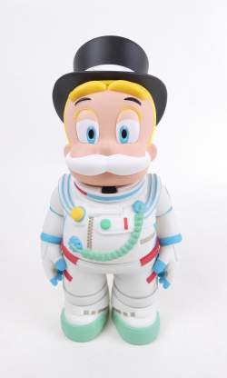 Collection : Sculpture en résine - Rags To Richie Astronaut - daté Juin 2023 cachet sous le pied MONOPOLY Alec