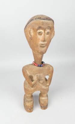 Africain:  Statuette Songe H:35cm