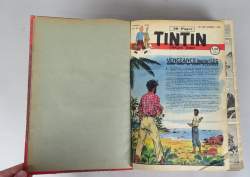 BD : Hebdomadaire Le journal de Tintin du 30 septembre 1948 au 22 septembre 1949 relié